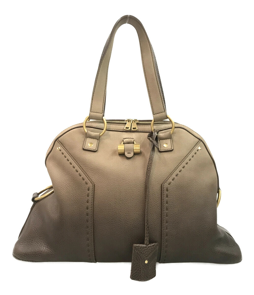 Saint Laurent Muse Leather 2Way Shoulder Bag Black